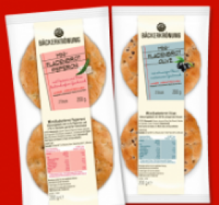 BÄCKERKRÖNUNG Mini-Fladenbrot 0.99 €