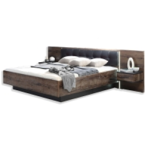 Bettanlage - Eiche-schwarz - 180x200 cm 479.00 €