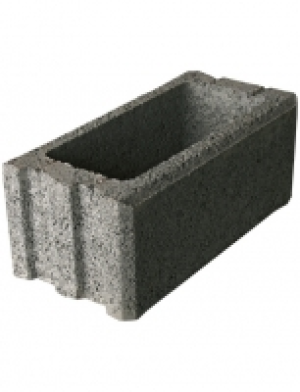 Hagebau  Normalstein, BxHxL: 25 x 50 x 20 cm, offenporig, Beton