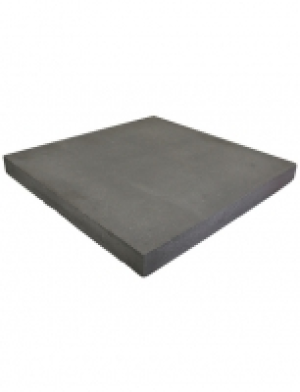 Pfeilerabdeckplatte, BxHxL: 40 x 40 x 4 cm, glatt, Beton