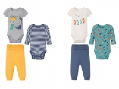 Lidl Lupilu® LUPILU® Baby Set Jungen, 3-teilig, mit Knöpfung