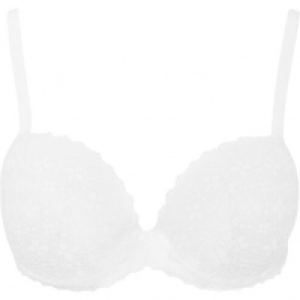 Karstadt  MANGUUN Push-Up-BH, uni, Spitze, floral, für Damen