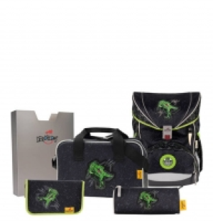 DerDieDas Schulranzen-Set ErgoFlex Rex, 5-teilig