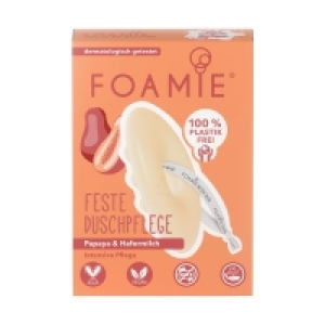 Foamie Feste Duschpflege Papaya & Hafermilch