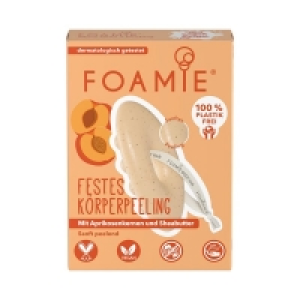 Rossmann Foamie Festes Körperpeeling mit Aprikosenkernen & Sheabutter