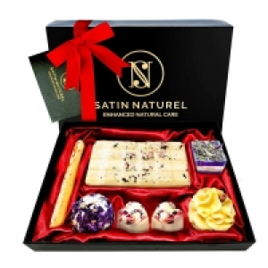 Satin Naturel BIO Badepralinen Oase der Sinne Geschenkset