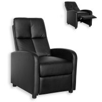 Roller  TV-Sessel - schwarz - Federkern - Relaxfunktion 