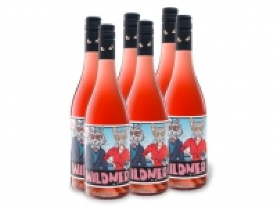 Lidl  6 x 0,75-l-Flasche Weinpaket Weingut Wildner Spätburgunder Rosé QbA tr