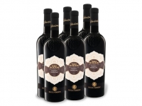 Lidl  6 x 0,75-l-Flasche Weinpaket Duca di Sasseta Frappato Perricone IGT ha