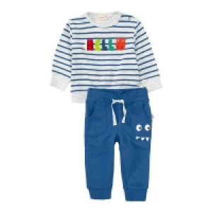 Baby-Jungen-Set mit weichem Schriftzug, 2-teilig 7.99 €