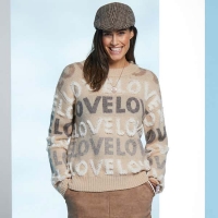 NKD  Damen-Pullover mit Schriftzug-Design