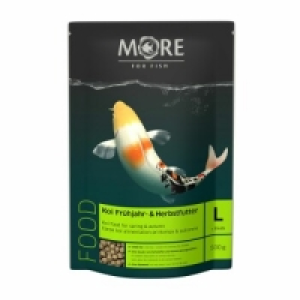 Fressnapf More MORE FOR FISH Koi Frühjahr-/Herbstfutter 6mm 0,5 kg