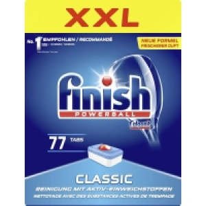 Rossmann Finish Powerball Classic Geschirrspültabs, XXL Pack