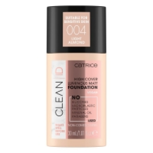 Catrice Clean ID High Cover Luminous Matt Foundation 004
