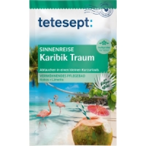 Rossmann Tetesept Sinnenreise Karibik Traum Badesalz