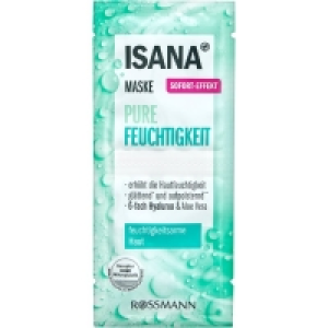 Rossmann Isana Maske Pure Feuchtigkeit