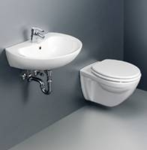 Keramikserie Barca Clean Wand-WC, Tief- o. Flachspüler