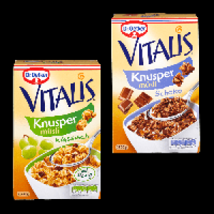 DR. OETKER Vitalis M&uuml;sli 4.99&nbsp;&euro;