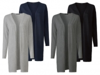 ESMARA® Longcardigan Damen, 2 Stück, aus reiner Bio-Baumwolle 9.99 €