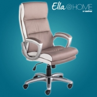 Roller  Ella@HOME Drehstuhl - beige-weiß - Wippfunktion