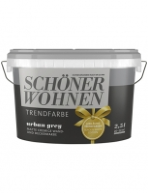 Wandfarbe »Trendfarbe, Urban grey«, urban grey, matt 26.99 €
