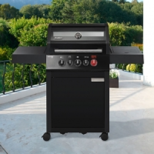 Aldi Süd  Gasgrill Boston Black Pro 3 SIKR Turbo