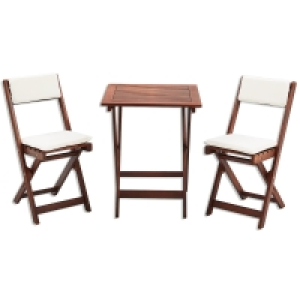 Gardiola 3-teiliges Balkonset - Akazie massiv - mit Kissen 87.00 €