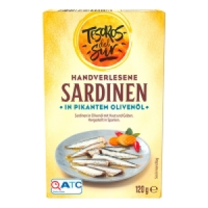 Aldi Süd  Tesoros del Sur Sardinen 120 g