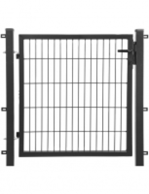 Komplett-Einzeltor »comfort«, Torbreite 100 cm, Torhöhe 120 cm, Stahl,