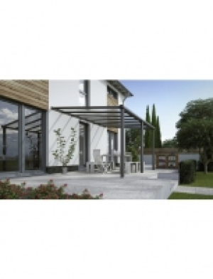 Terrassenüberdachung »Compact Line«, Breite: 424 cm, Dach: Polycarbona