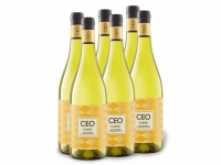 Lidl  6 x 0,75-l-Flasche Weinpaket CEO Godello Monterrei D.O. trocken, Weißw