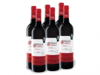 Lidl  6 x 0,75-l-Flasche Weinpaket Finca del Lebrel Tempranillo Rioja DOC tr