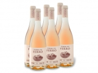 Lidl  6 x 0,75-l-Flasche Weinpaket Torre de Ferro Dão DOC, Roséwein