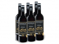 Lidl  6 x 0,75-l-Flasche Weinpaket Empereur Bordeaux AOP trocken, Rotwein