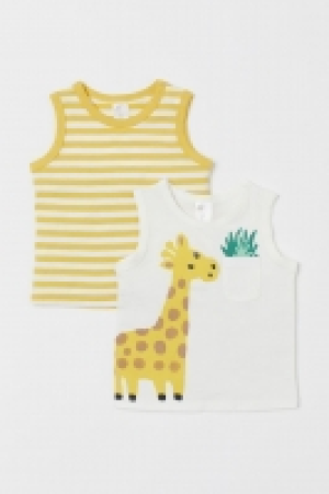 2er-Pack Baumwoll-Tanktops 5.99 €
