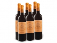 Lidl  6 x 0,75-l-Flasche Weinpaket Castillo de Alcoy Valencia DO trocken, Ro