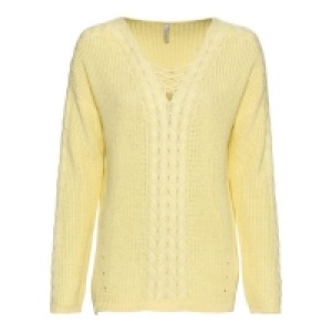 Damen-Strickpullover mit schicker Schnürung 7.99 €