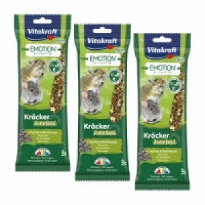 Fressnapf Vitakraft Vitakraft Emotion Kräcker Herbal 3x3er