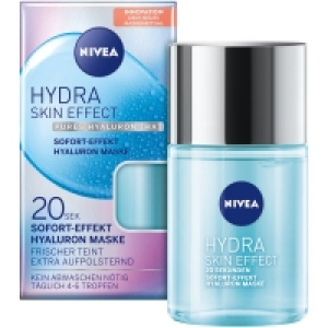 Rossmann Nivea Hydra Skin Effect 20 Sek Sofort Effekt Hyaluron Maske