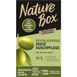 Nature Box Verwöhnende Feste Duschpflege mit Oliven-Duft