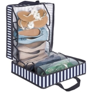 Rossmann Ideenwelt Schuhtasche Streifen