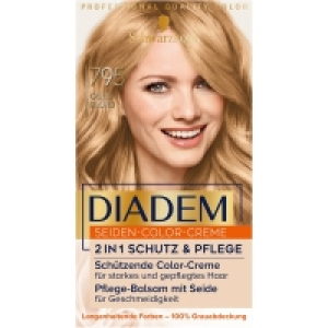 Rossmann Schwarzkopf Diadem Seiden-Color-Creme 795 Goldblond