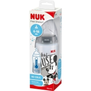 Rossmann Nuk First Choice Plus Disney Mickey Mouse Trinklernflasche mit Temperature