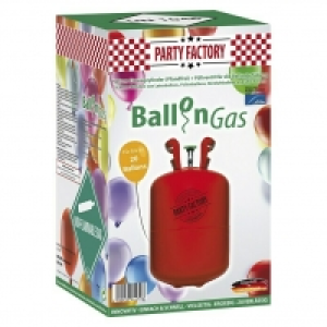 Bauhaus  Party Factory Ballongas Helium inkl. 20 Ballons und 100 m Ballonschnur