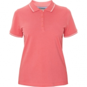 Karstadt  MANGUUN Poloshirt, Zierstreifen, für Damen