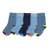 NKD  Jungen-Socken mit Baumwolle, 5er Pack