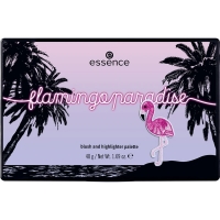 Rossmann Essence flamingoparadise blush and highlighter palette