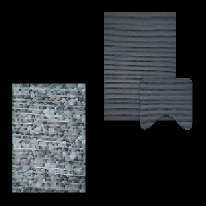 Aldi Nord Home Creation HOME CREATION Badmatte / Bad & WC Garnitur