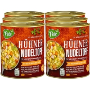 Pote Hühnernudeltopf 800 g, 6er Pack 5.99 €
