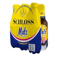 Netto  Schloss Malzgetränk alkoholfrei 0,5 Liter, 6er Pack